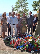 Мероприятия в память о русском добровольце полковнике Николае Раевском состоялись 2 сентября 2024 г. на месте его гибели в сербском селе Горни-Адровац 