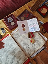О вручении М.Лукичу медали «80 лет Победы в Великой Отечественной войне 1941 – 1945 гг.»